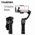 Venta caliente Snoppa Atom Pocket Sized 3 Axis Phone Handheld Gimbal Camera Stabilizer para iPhone Android Smartphone